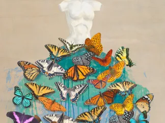 KELLY PARR - Dress of Butterflies I