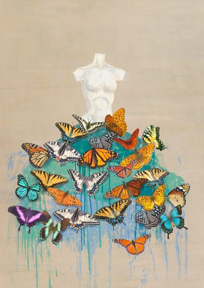 KELLY PARR - Dress of Butterflies I