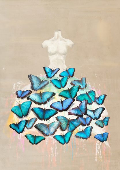 KELLY PARR - Dress of Butterflies II