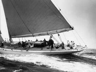 EDWIN LEVICK - Yankee Cruising on East Coast, 1936