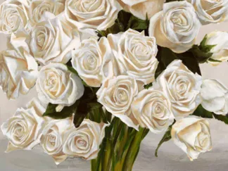 LEONARDO SANNA - Bouquet Blanc II