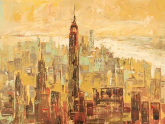 LUIGI FLORIO - Tramonto su Manhattan