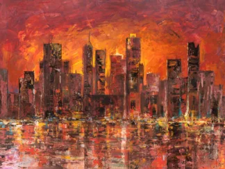 LUIGI FLORIO - Sunset in New York
