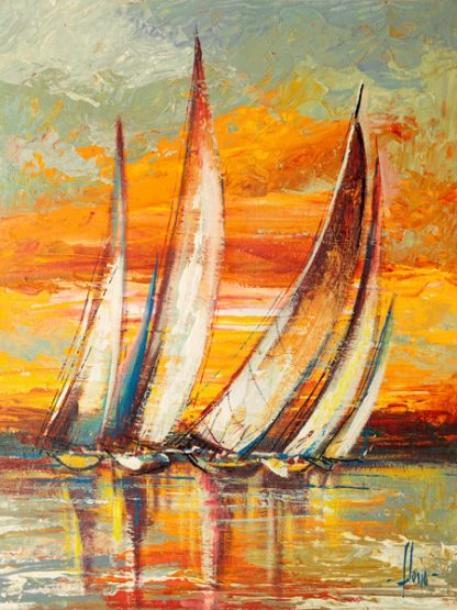 LUIGI FLORIO - Regata al Tramonto I