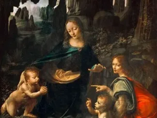 LEONARDO DA VINCI - Vergine delle Rocce