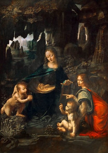 LEONARDO DA VINCI - Vergine delle Rocce