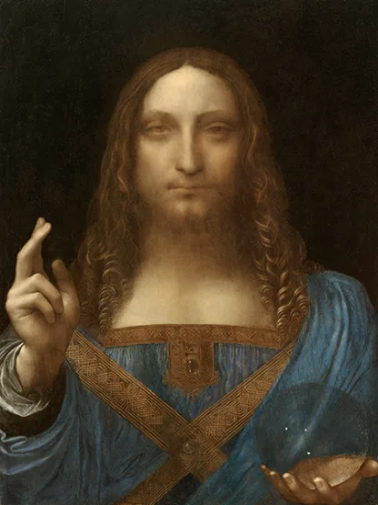 LEONARDO DA VINCI - Salvator Mundi, ca. 1500