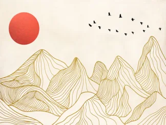 SAYAKA MIKO - Sunset on the Mountains