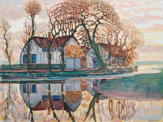 PIET MONDRIAN - Farm near Duivendrecht