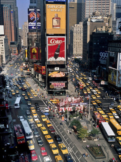 MICHEL SETBOUN - Traffic in Times Square, NYC