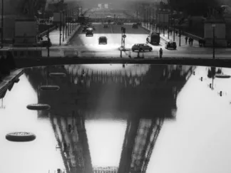 MICHEL SETBOUN - The Eiffel Tower Reflected, Paris