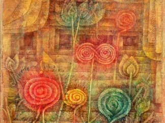 PAUL KLEE - Spiral Flowers