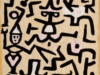 PAUL KLEE - Comedians' Handbill