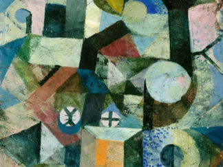 PAUL KLEE - Composition with the Yellow Half-Moon and the Y