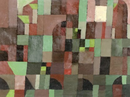 PAUL KLEE - Red Green Architecture