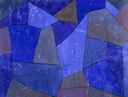 PAUL KLEE - Rocks at Night