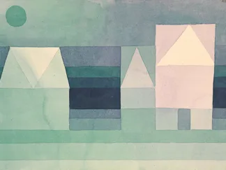 PAUL KLEE - Three Houses