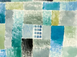 PAUL KLEE - First House in a Settlement