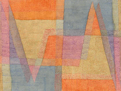 PAUL KLEE - The Light and the Sharpness, 1935