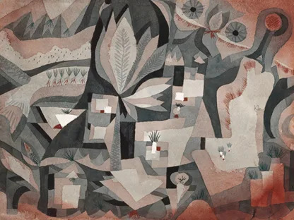 PAUL KLEE - Dry Cooler Garden, 1921