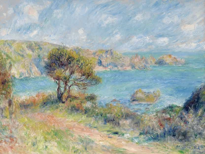 PIERRE-AUGUSTE RENOIR - View at Guernsey, 1883