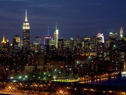 RICHARD BERENHOLTZ - Midtown Manhattan at Night