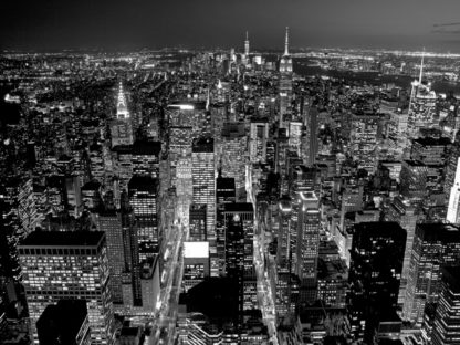RICHARD BERENHOLTZ - Manhattan at night