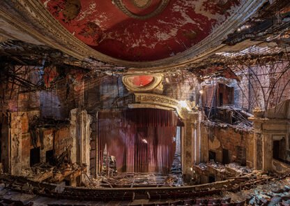 RICHARD BERENHOLTZ - Abandoned Theatre, New Jersey (I)