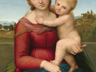 RAFFAELLO - The Small Cowper Madonna
