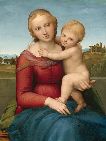 RAFFAELLO - The Small Cowper Madonna