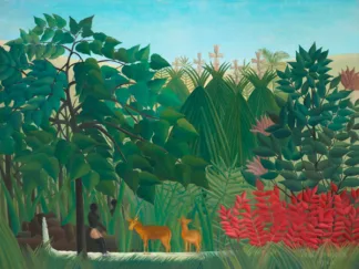 HENRI ROUSSEAU - The Waterfall