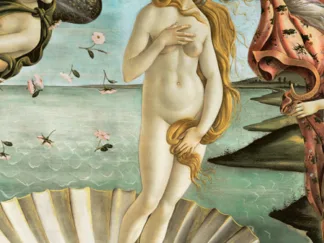SANDRO BOTTICELLI - La Nascita di Venere (detail)