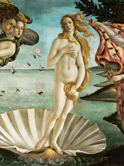SANDRO BOTTICELLI - La Nascita di Venere (detail)
