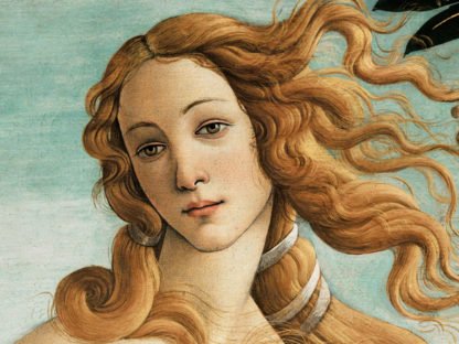 SANDRO BOTTICELLI - Nascita di Venere (detail)