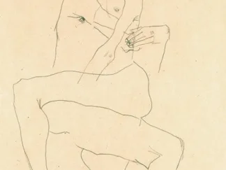 EGON SCHIELE - Couple Embracing