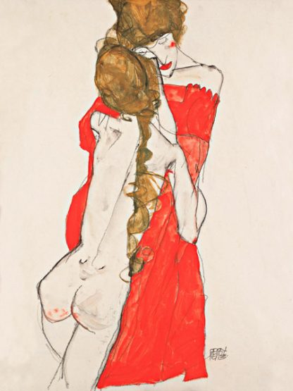 EGON SCHIELE - Mother and Daughter