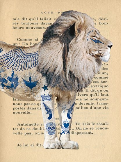 STEVEN HILL - Tattooed Savannah II