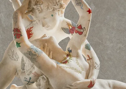 STEVEN HILL - Tatooed Lovers (Cupid & Psyche)