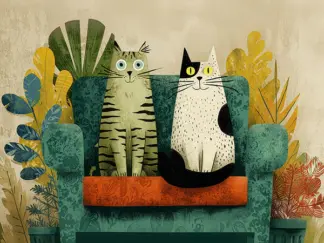 STEF LAMANCHE - Cats at Home