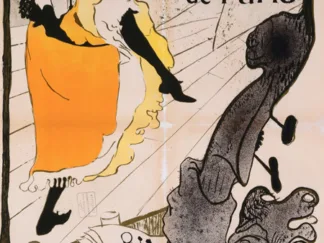 HENRI TOULOUSE-LAUTREC - Jane Avril Poster