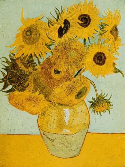VINCENT VAN GOGH - Zonnebloemen