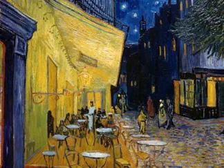 VINCENT VAN GOGH - Cafè Terrace at Night