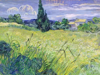 VINCENT VAN GOGH - Landscape with Green Corn