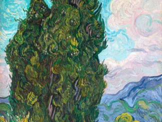 VINCENT VAN GOGH - Cypresses