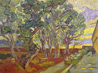 VINCENT VAN GOGH - The Garden of Saint Paul's Hospital