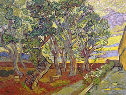 VINCENT VAN GOGH - The Garden of Saint Paul's Hospital
