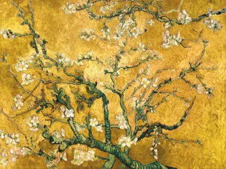 VINCENT VAN GOGH - Van Gogh Deco – Mandorlo in Fiore (Gold Variation)