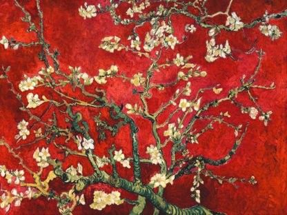 VINCENT VAN GOGH DECO - Mandorlo in Fiore in Red