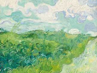 VINCENT VAN GOGH - Green Wheat Fields, Auvers