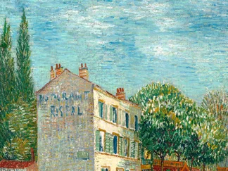 VINCENT VAN GOGH - The Rispal Restaurant in Asniéres